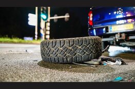 Veel schade bij ongeval op N702