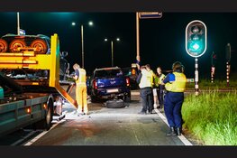 Veel schade bij ongeval op N702