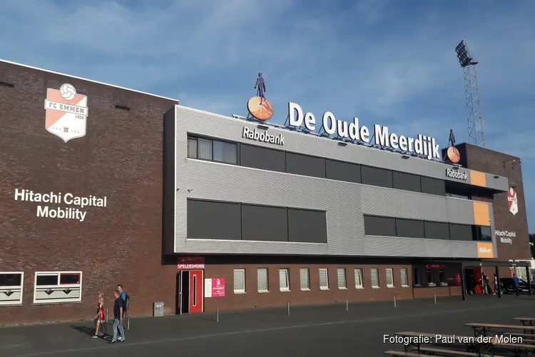 Druijf bezorgt Almere City FC de winst op FC Emmen