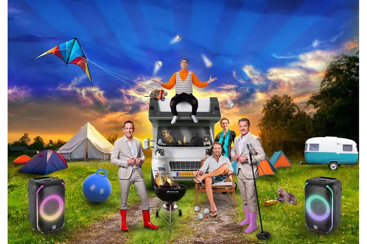 Nieuwe hoofdrollen in de hilarische campingkomedie van De Bevers