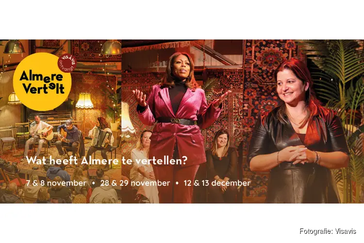 Almere Vertelt zoekt nieuwe verhalenvertellers!