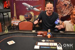 Willem Rippen uit Almere kwalificeert zich voor finale ONK Poker!