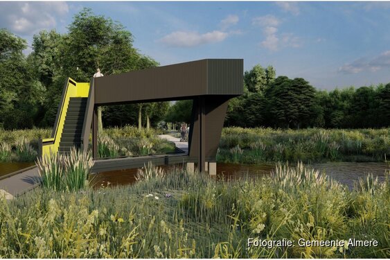 Start werkzaamheden in Oostvaardersplassen Almere: nieuwe brug en natuurboulevard blikvangers