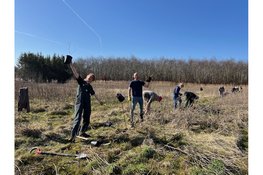 Voedselbos Eemvallei Zuid in Almere Oosterwold plant 'Rondje rond de wereld'