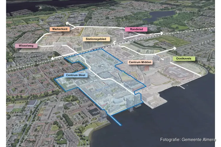 Nieuwe impuls voor het hart van Almere: Ontwikkelkader Centrum West