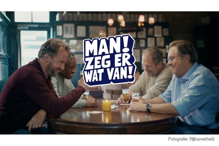 Landelijke campagne ‘Man, zeg er wat van!’ nu ook te zien in horeca in Almere