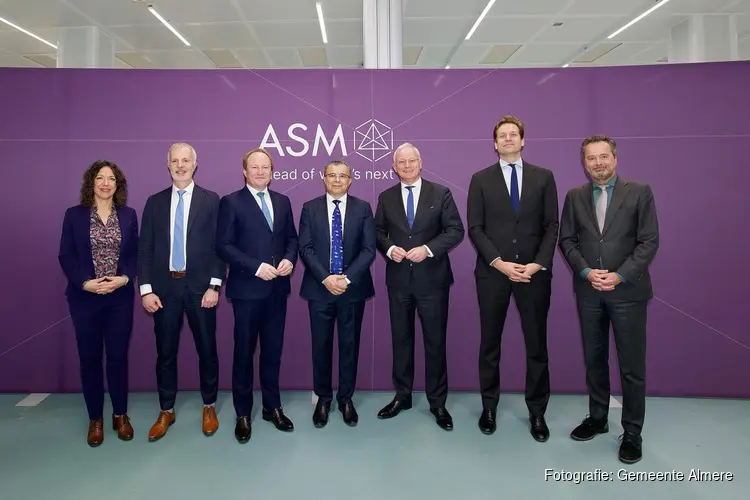 Eerste vestiging op High Tech Campus Almere: wereldwijd hoofdkantoor ASM International