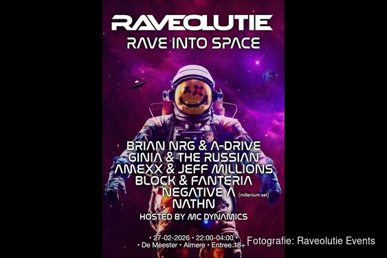 Raveolutie lanceert Rave into Space
