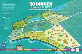 Leerlingen De Ark ontvangen eerste poster ’50 dingen doen in Almere’
