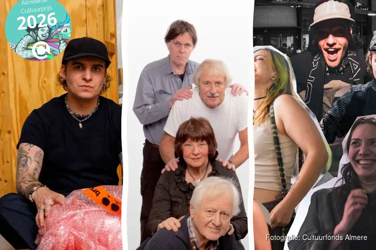 De Almeerse Cultuurprijs 2026 – stem vanaf 26 januari!