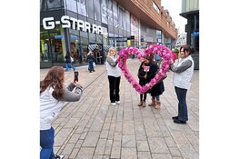 Valentijnsdag in Almere Centrum