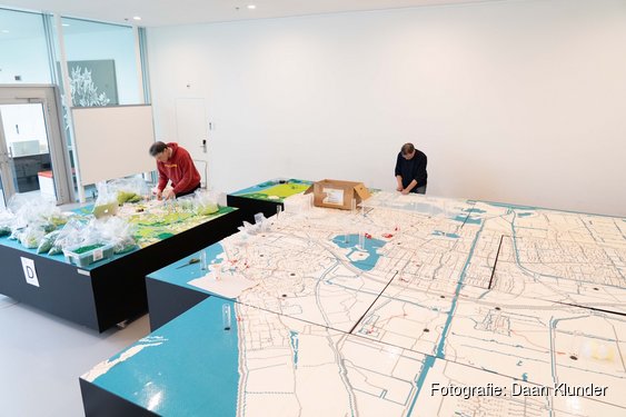 Iconische maquette van Almere in LEGO® stenen komt terug