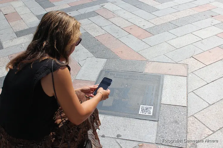 Stem op de Walk of Fame Almere tegel 2025