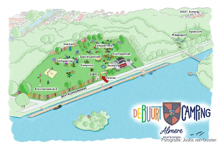 Meer wij in de wijk: een verbindend campingavontuur op De Buurtcamping in Almere Beatrixpark