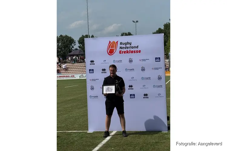 Jeugd-rugbyscheidsrechter van het jaar komt uit Almere