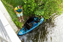 Enorme opbrengst in Almere: Clean up on Tour vist 435 kilo afval uit het water tijdens Dutch Water Week