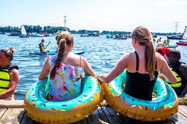 Waterpret en zomerse sferen tijdens Almere Floats