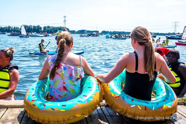 Waterpret en zomerse sferen tijdens Almere Floats