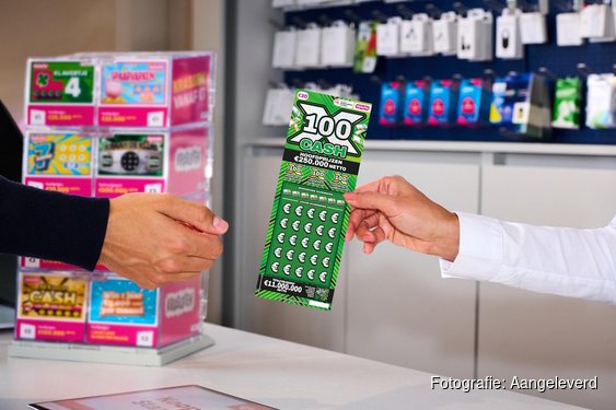 Van Vuure Almere Haven verkoopt winnend Kraslot van 50.000 euro
