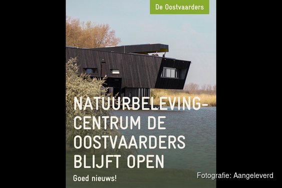 Natuurbelevingcentrum de Oostvaarders blijft open