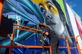 Docks Streetart Festival verandert Almere Centrum in een openluchtmuseum