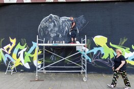 Docks Streetart Festival verandert Almere Centrum in een openluchtmuseum