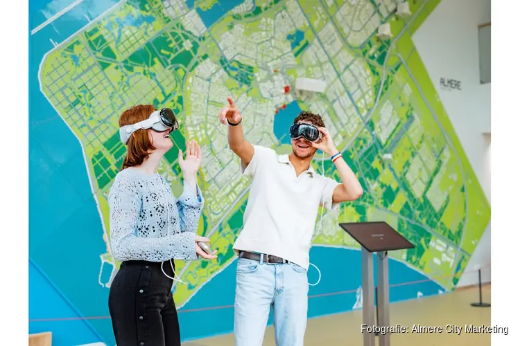 Almere zet Apple Vision Pro in voor citymarketing