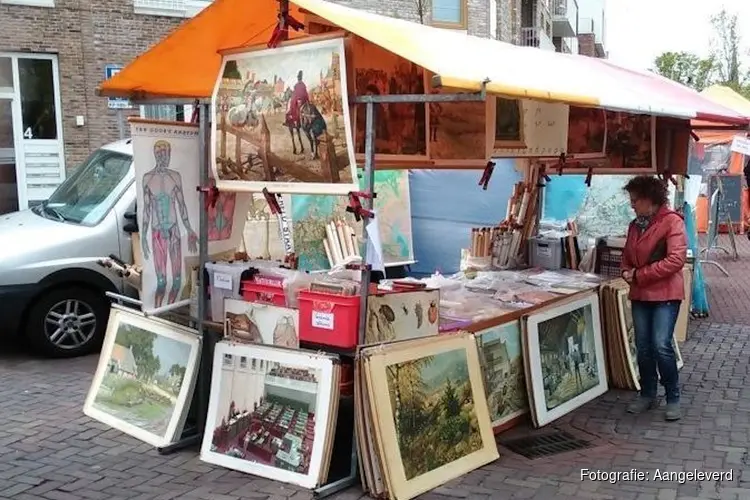 Zondag 6 september 2026 Brocante en Antiek op Montmartre Almere Haven