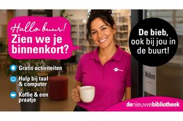 De Nieuwe Bibliotheek viert Burendag in de wijk
