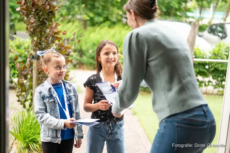 34 verenigingen uit Almere vanaf 19 september in actie tijdens Grote Clubactie
