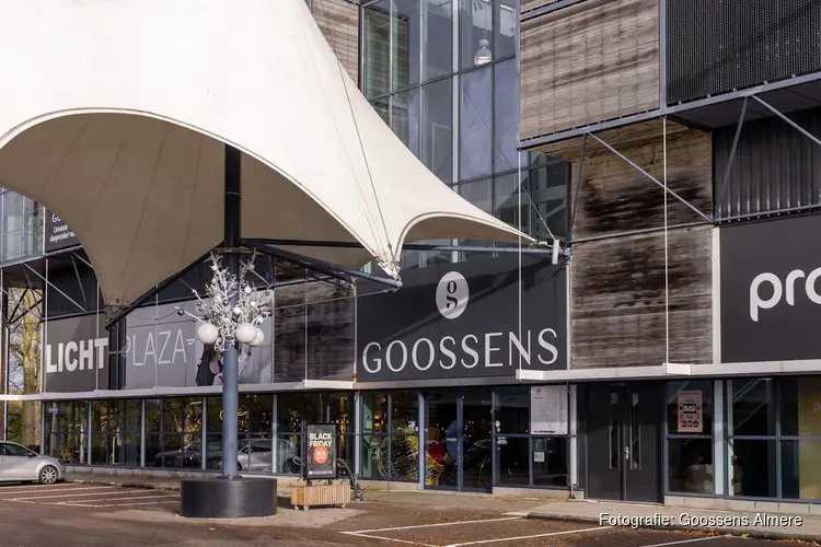 Goossens Almere volledig vernieuwd: heropeningsweekend op 30, 31 oktober & 1 november