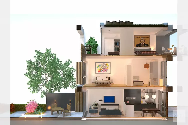 Zes nieuwe kavels Homeruskwartier Centrum te koop