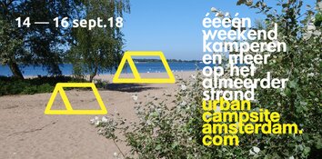 UrbanCampsite strijkt neer op Almeerderstrand