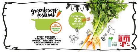 Komende zaterdag: Groentesoep Festival