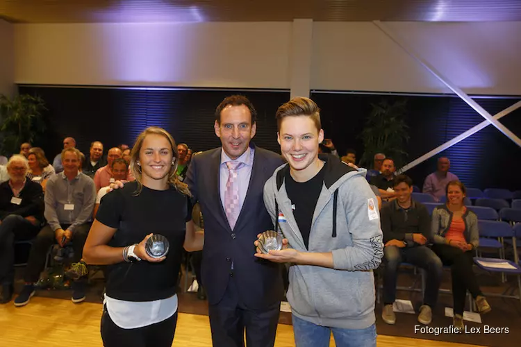 Almeerse sportpenning uitgereikt aan Lilian de Geus en Bo Kramer