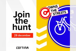 Fietsmerk Cortina past fietsbord aan naar Almeers straatbeeld